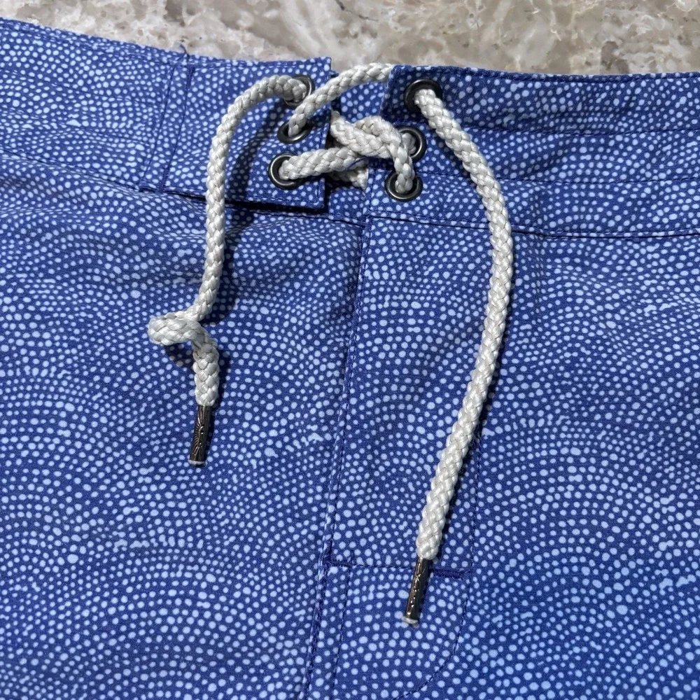 Faherty Classic Board Shorts Mens 32 Blue 7